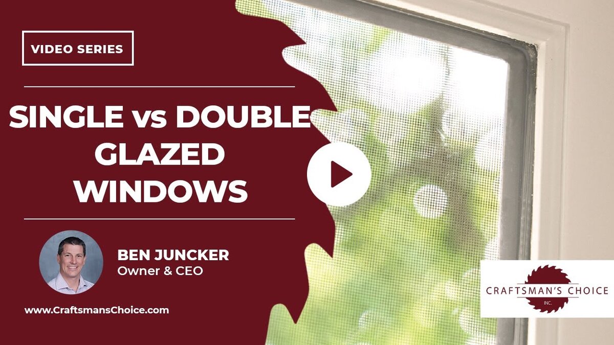 double-glazed windows