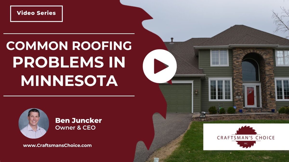 common roofing problems in minnesota
