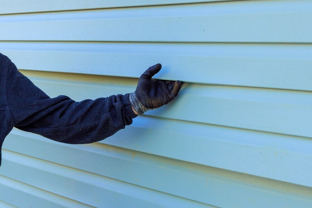 replace siding in sections