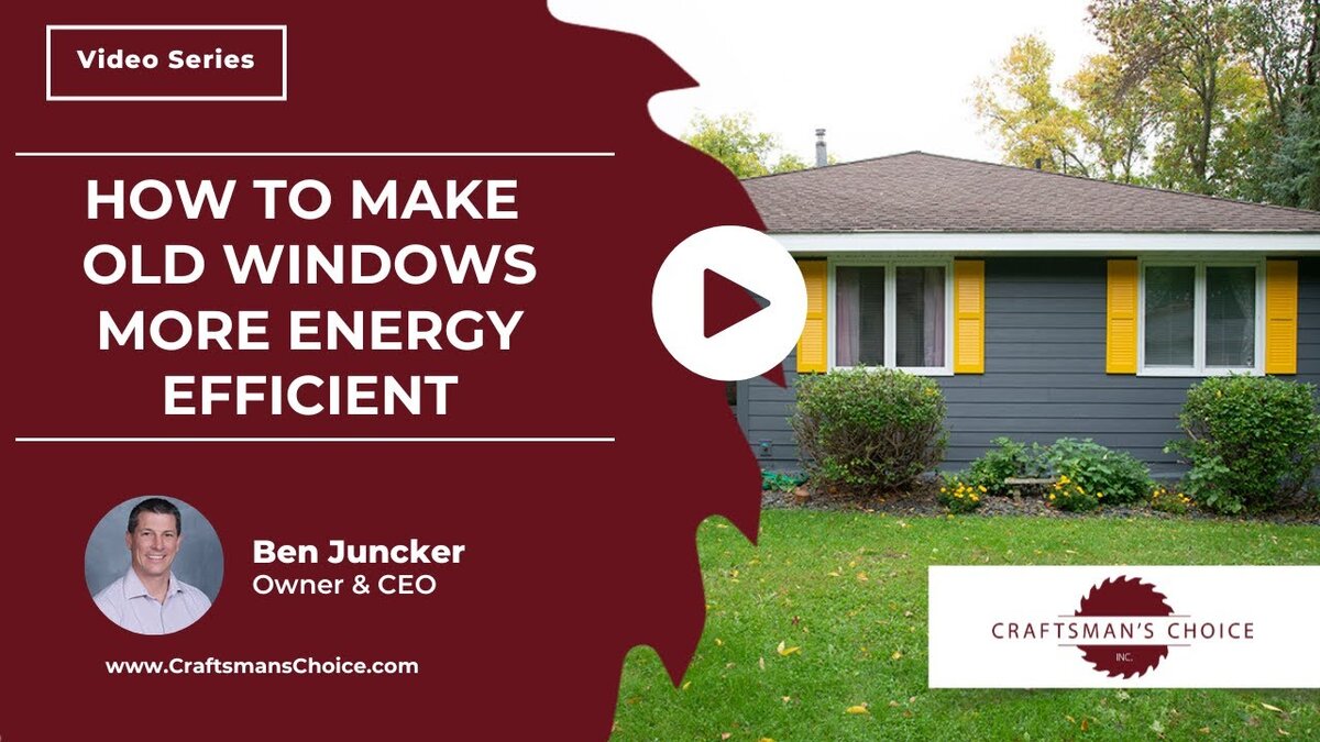 make old windows more energy efficient