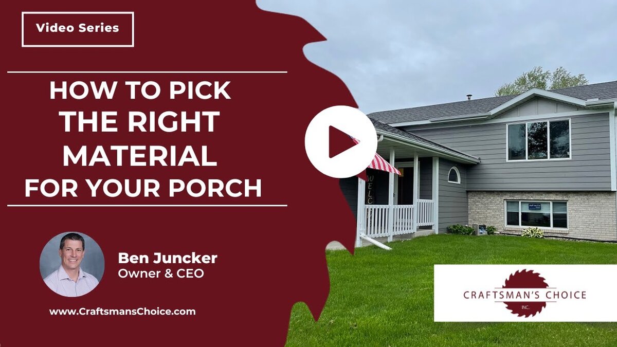 material for your porch
