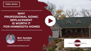 professional siding replacement