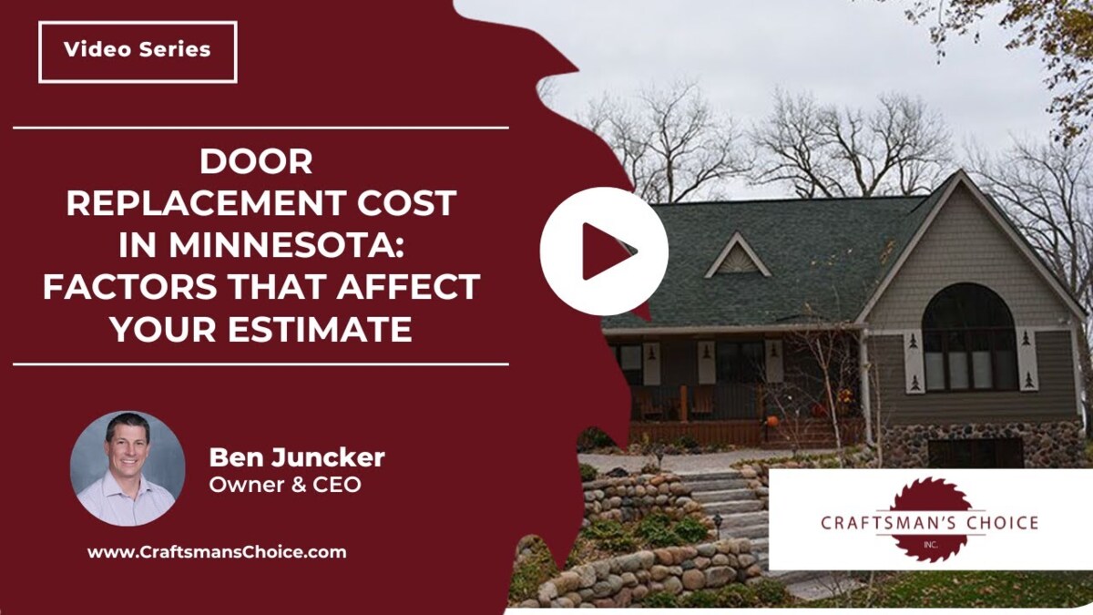 Door Replacement Cost in Minnesota
