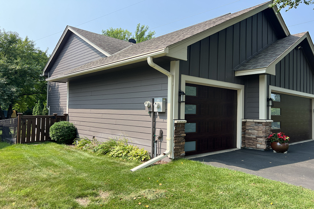 aluminum window capping and James Hardie trim